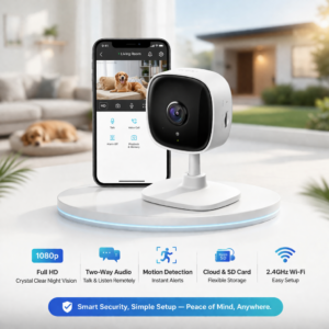 1080P Indoor Security Camera for Baby Monitor